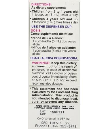 Komilon Kids Syrup 4 oz - Appetite Supplement for Children - Buy Online on GoSupps.com