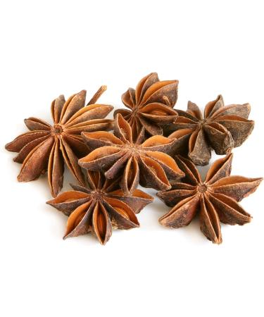 Certified Organic Star Anise Whole Pods 250g - Ideal for Beverages, Cooking, and Baking - Buy Online on GoSupps.com