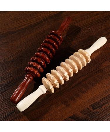 FARUTA 2 Pack Wooden Handheld Cellulite Blaster Massager - Manual Muscle Release & Trigger Point Therapy for International Shipping - Buy Online on GoSupps.com