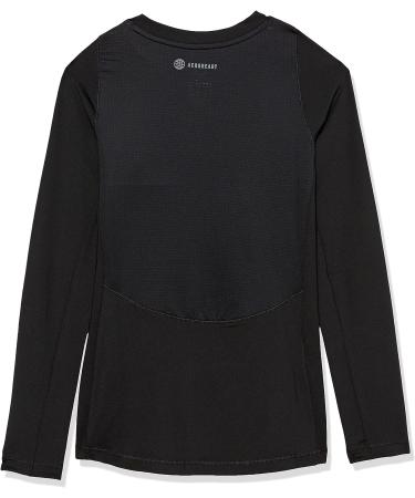 adidas Boys' Techfit Compression Long Sleeve T-Shirt - Black - Large - Buy Online on GoSupps.com