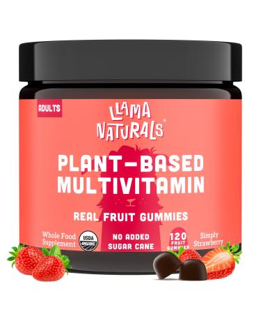 Real Fruit Gummy Multivitamin for Kids (Strawberry) - Llama Naturals