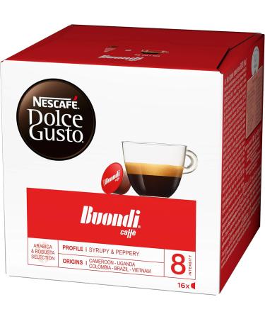 Nescaf Dolce Gusto Espresso Buondi Pack of 3 3 x 16 Capsules - Buy Online on GoSupps.com