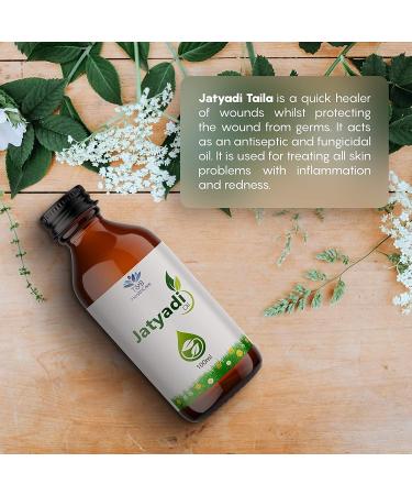 Naturix Kolmin Healthcare Jatyadi Oil 100ml - Pack of 2 | Skin Lotion/Cream for Healthy Skin - Buy Online on GoSupps.com