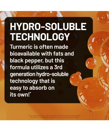 NatureWise Extra Strength Turmeric Curcumin 1000mg with Hydro-Soluble Technology for Ultra Absorption - 400mg Curcuminoids for Immune Support - Vegan Non-GMO 60 Capsules 30-Day Supply  - Buy Online on GoSupps.com