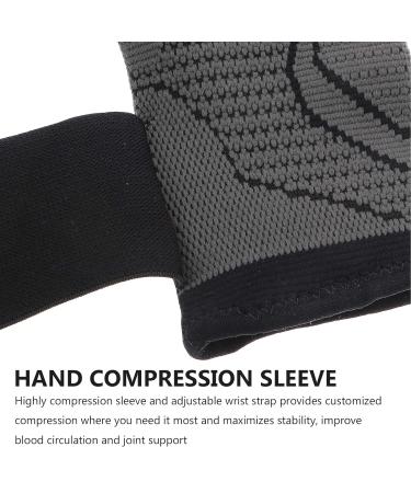 COHEALI Breathable Palm Hand Support Brace - Wrist Injury & Sprain Compression Sleeve for Optimal Hand Support (18x9.5cm) - International Shipping Available - Buy Online on GoSupps.com