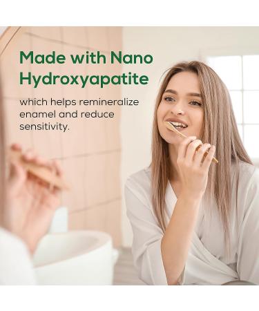 Chewable Xylitol Toothpaste Tablets - 90 Natural Vanilla Mint Tabs | Fluoride-Free Eco-Friendly Glass Jar | Vegan & Made in USA - Buy Online on GoSupps.com