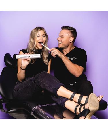 Buy SOMETHING NICE Electric Toothbrush for Adults 18 000 Vibrations/Min | Travel Case Dentist Approved Soft Bristles | Ideal for Braces White & Gold - Buy Online on GoSupps.com