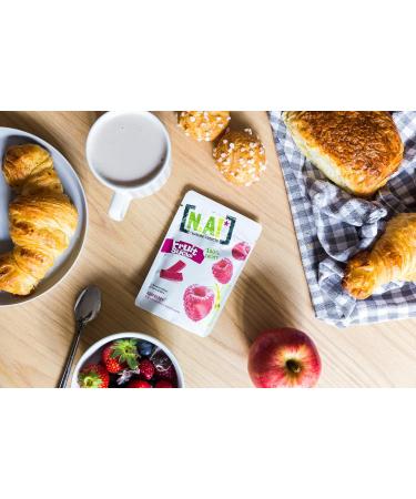 N / A! Nature Addicts Bag of Raspberry Fruit Sticks 40 g - 100% Made - No Added Sugars No Sweeteners or Preservatives - Reseal - Buy Online on GoSupps.com