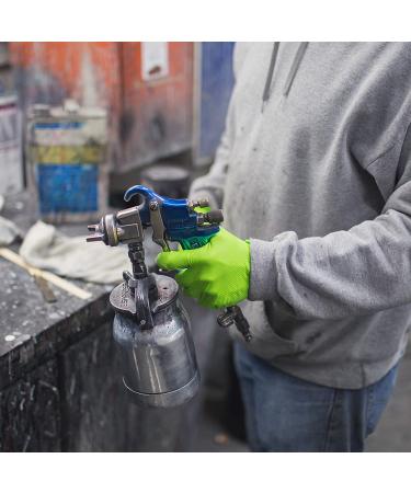 GLOVEWORKS HD Green Nitrile Industrial Disposable Gloves - 8 Mil, Latex-Free, Large, 100 Pack - Buy Online on GoSupps.com