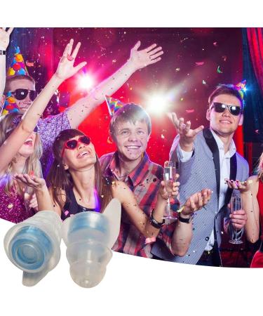 High Fidelity Concert Ear Plugs - Noise Reduction Music Earplugs 23db Protection Ear Plugs for Sleeping Noise Cancelling Reusable Comfortable Silicone Earplugs for Music Festivals DJs Musicians - Buy Online on GoSupps.com