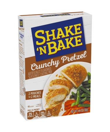 Shake 'N Bake Pretzel Seasoned Coating Mix - 2 Packets - Buy Online on GoSupps.com