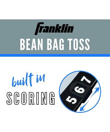 Franklin Sports 3 Hole Cornhole Board Set with 6 Bean Bags Blue - Foldable | Bean Bag Toss Yard Game - Buy Online on GoSupps.com