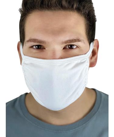 Fruit of the Loom 5 Pack Reusable Adult Face Masks - Buy Online on GoSupps.com