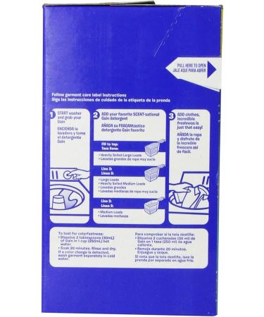Gain Ultra Oxi Booster Powder Detergent - 31 Loads 49 Oz | Best eCommerce International Shipping - Buy Online on GoSupps.com