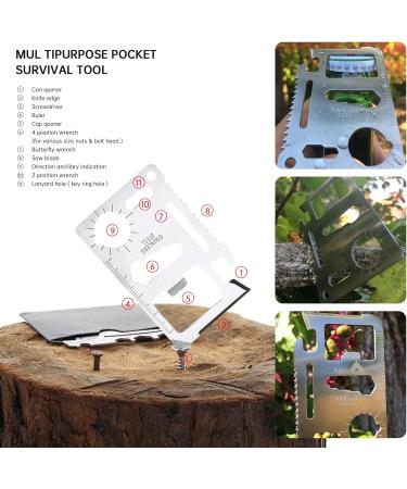 CTDDMJ 11-in-1 Multitool Compass Set Bright Outdoor Compass for Kids & Adults Perfect for Hiking Camping & Navigation (2 Pieces) - Buy Online on GoSupps.com