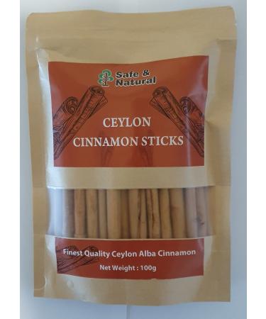 Ceylon Cinnamon Sticks-100g- Alba Grade