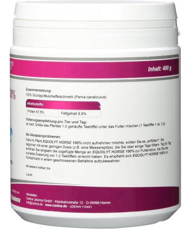 Equolyt Horse 100% - 1 Pack (1 x 0.4 kg) - Buy Online on GoSupps.com
