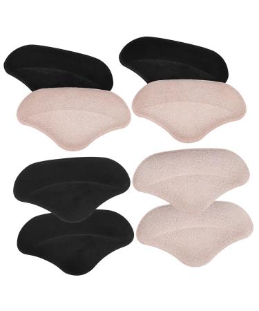 FRCOLOR 4 Pairs Anti-Abrasion Heel Stickers Heel Liner Cushion Heel Grips Heel Pads Comfort Insole Heel Cushion Heel Pads Metatarsal Pads Foot Pad Comfortable Shoe Cotton Women's