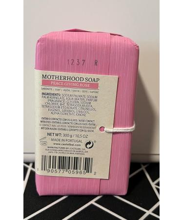 Castelbel Motherhood Soap Bar - Peace Giving Rose 10.5oz | Embrace Motherhood with Love & Care - Buy Online on GoSupps.com