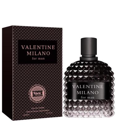Hybrid & Company Valentine Milano For Man EAU DE Toilette For Man Natural Spray Vaporisateur 3.4 FL.OZ VALENTINE MILANO 3.4 Fl Oz (Pack of 1)