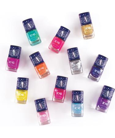 Three Cheers for Girls Celestial 12-Pack Nail Polish Tower - Vibrant Colors Set for Girls & Teens - Non-Toxic, Ages 8 - Buy Online on GoSupps.com