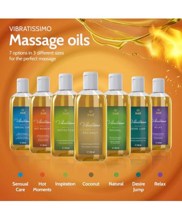 Vibratissimo Hot Moments Warming Soothing Massage Oil Erotic Love Oil Hot Moments 250 ml (Pack of 1) - Buy Online on GoSupps.com