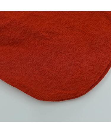 MOJOO 4-Piece Exfoliating Peeling Glove Set - Rough Bath & Shower Gloves in Black Orange Brown Rose Red for Smooth Skin - Buy Online on GoSupps.com