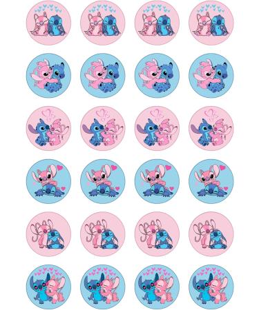 24 Stitch And Angel Cupcake Toppers Edible Stitch Cake Topper Stitch Birthday Decorations Lilo And Stitch Edible Cake Topper Stitch Cake Decorations Lilo And Stitch Cake Topper - Buy Online on GoSupps.com