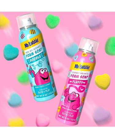 Mr. Bubble The Village Company Limited Edition Foam Soap Strawberry Candy Scent Cleans and Moisturizes Paraben-Free 4 oz Pack of 4 - Buy Online on GoSupps.com