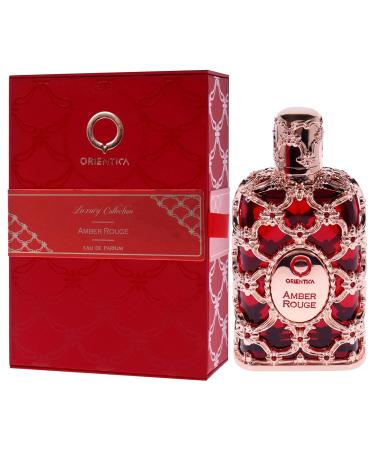 Orientica Amber Rouge 80ml Eau de Parfum Spray | Luxurious Unisex Fragrance with Amber and Seaweed 2.7 Fl Oz (Pack of 1) - Buy Online on GoSupps.com