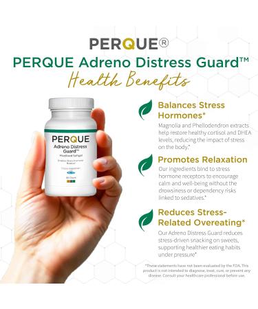 Adreno Distress Guard - 60 Softgels by Perque - Buy Online on GoSupps.com