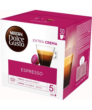 Nescaf Dolce Gusto Espresso - Coffee - 30 Capsules (1 XL box) - Buy Online on GoSupps.com
