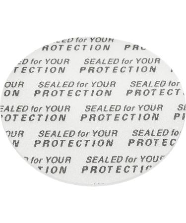 PATIKIL 35mm/1.38" Foam Lid Liner 100Pack PS Foam Resistant Tamper Pressure Sensitive Seal for Bottle Cap Liners Seals - Buy Online on GoSupps.com