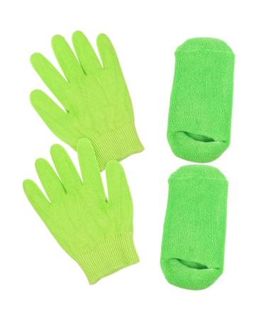 1 Set Moisturizing Hand and Foot Covers Moisturizing Gloves Womens Gloves Moisturizing Socks for Foot Care Moisturizing Hand Gloves Moisturize Lotion Miss Yarn