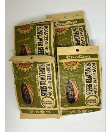Original Roasted Sunflower Seeds Compatible with ChaCha (4 x 260 g) - Buy Online on GoSupps.com