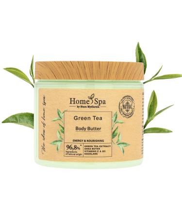 Stara Mydlarnia Body Butter Green Tea 200mL Natural 96.8% - Moisturizing Body Care Naturally Tailored to Your Skin Nourishing Body Care Perfect for Skin (Green Tea)