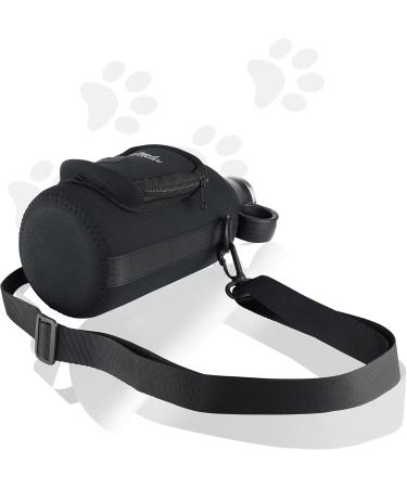 Milu Wet Pocket 950ml Dog Drinking Bottle Portable Water Bottle with Feed Container & Bowl for Hiking Traveling & Walking - Buy Online on GoSupps.com