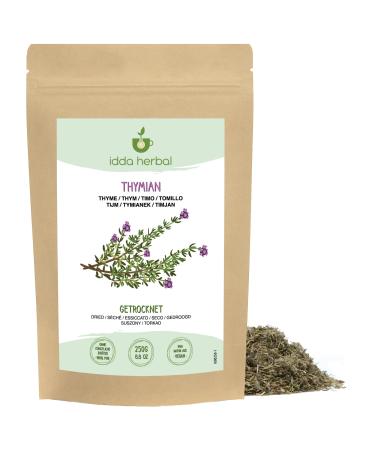 Alpi Investment OOD IDDA Herbal Dried Thyme 250g Dried and Rubbed Thyme Herb for Tea Preparation and Cooking