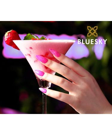 Bluesky Gel Nail Polish - Raspberry Rocket SUM1919 | Hot Pink Smoothie | 10ml | Durable & Festive | UV LED Required - Buy Online on GoSupps.com