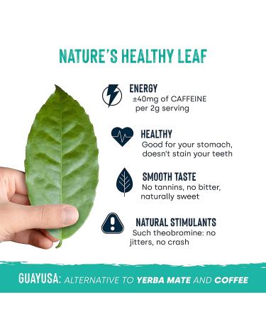 Waykana Green Guayusa Loose Leaf Tea 16oz | Organic & Energizing Herbal Tea - Buy Online on GoSupps.com
