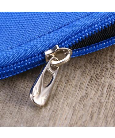 Shop Homsfou Travel Accessories - Essential Oil Carrying Bag & Key Rings | Blue Essential Oils Storage Wallet - Buy Online on GoSupps.com