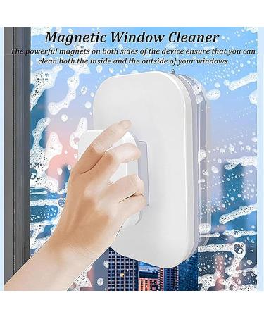 Magnetic Windshield Cleaner Magnetic Window Cleaner Double Sided Window Cleaner Tool for High Rise Car Glazed Square Shape Glass Wiper Cleaning Tool Magnetic Windshield Cleaner Tool White m2035 - Buy Online on GoSupps.com
