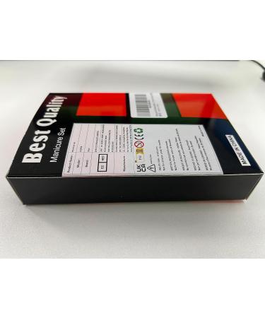 Manicure Set Professional Nail Clippers Kit Pedicure Care Tools 23pcs Stainless Steel Grooming Tools with Black PU Leather Case for Travel or Home (Gold/Silver) - Buy Online on GoSupps.com