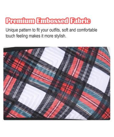 Shop Plaid Arm Sling for Shoulder Injury - Adjustable Soft Fabric Shoulder Immobilizer for Rotator Cuff Surgery - Unisex Red - Buy Online on GoSupps.com