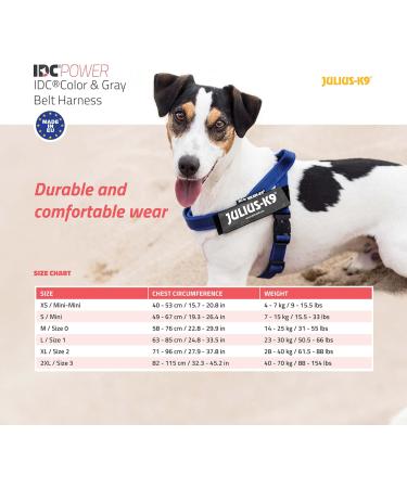 Julius-K9 Red-Grey Belt Harness L/1 | High-Quality Pet Gear for International Shipping - Buy Online on GoSupps.com