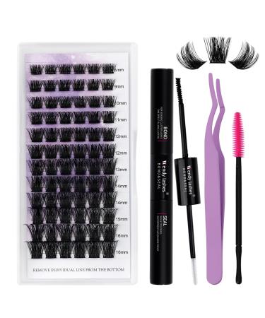 Eyelashes extension set cluster lash extensions set cluster eyelashes diy lash extension set eyelash lash cluster set cluster lashes bond and sea