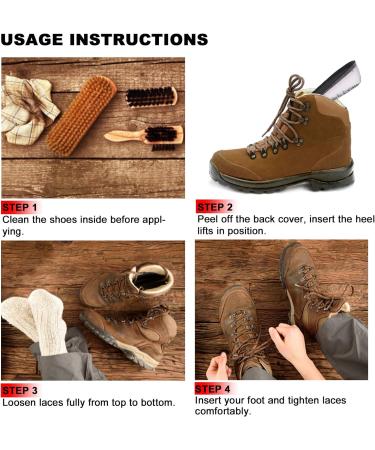 Ailaka Gel Height Increase Insoles - 2.5cm Heel Lifts for Men & Women - Large (2 Count) - Buy Online on GoSupps.com