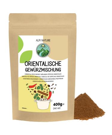 Alpi Nature Alpi Nature 400g Oriental Spice Mix Moroccan Spice Indian Spice Middle Eastern Spice for Curry Stews Soups and Marinades
