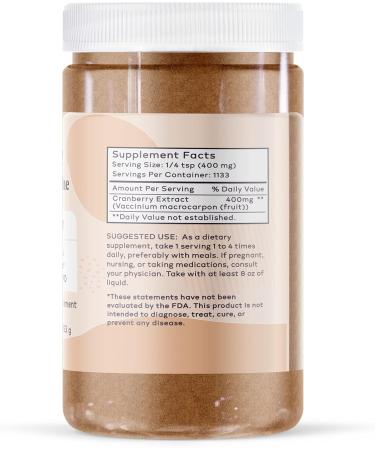 Like Mine Cranberry Extract Powder (1 lb) Vegan & Non-GMO 4:1 Extract Ratio 16 Ounce (Pack of 1) - Buy Online on GoSupps.com