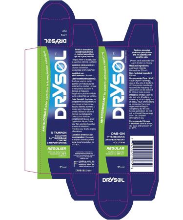 Drysol Clinical Strength Antiperspirant Available with the Best Clinical Strength Protection (Drysol 12% Regular) Regular dab-on 35 ml - Buy Online on GoSupps.com
